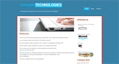 Desktop Screenshot of cynjontech.com